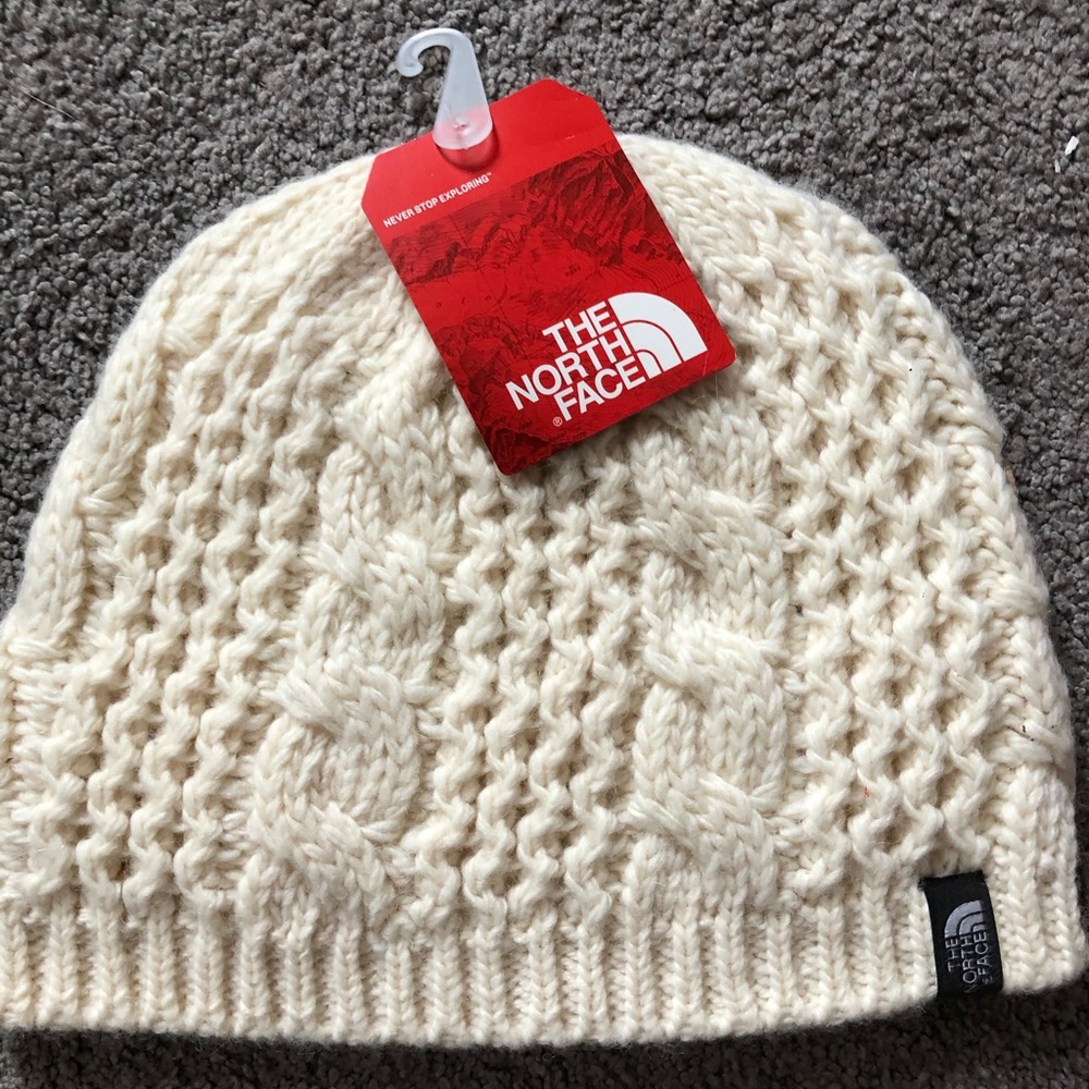 North Face knit beanie